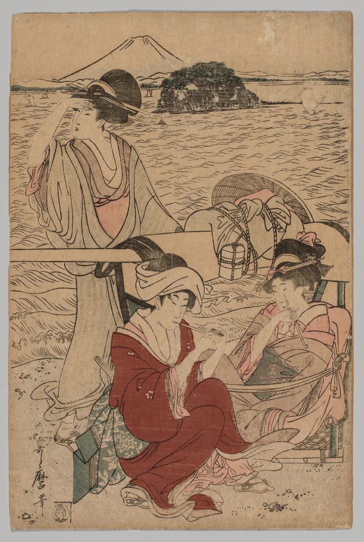 Untitled by Kitagawa Utamaro – art print