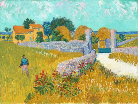 Farmhouse in Provence by Vincent van Gogh
