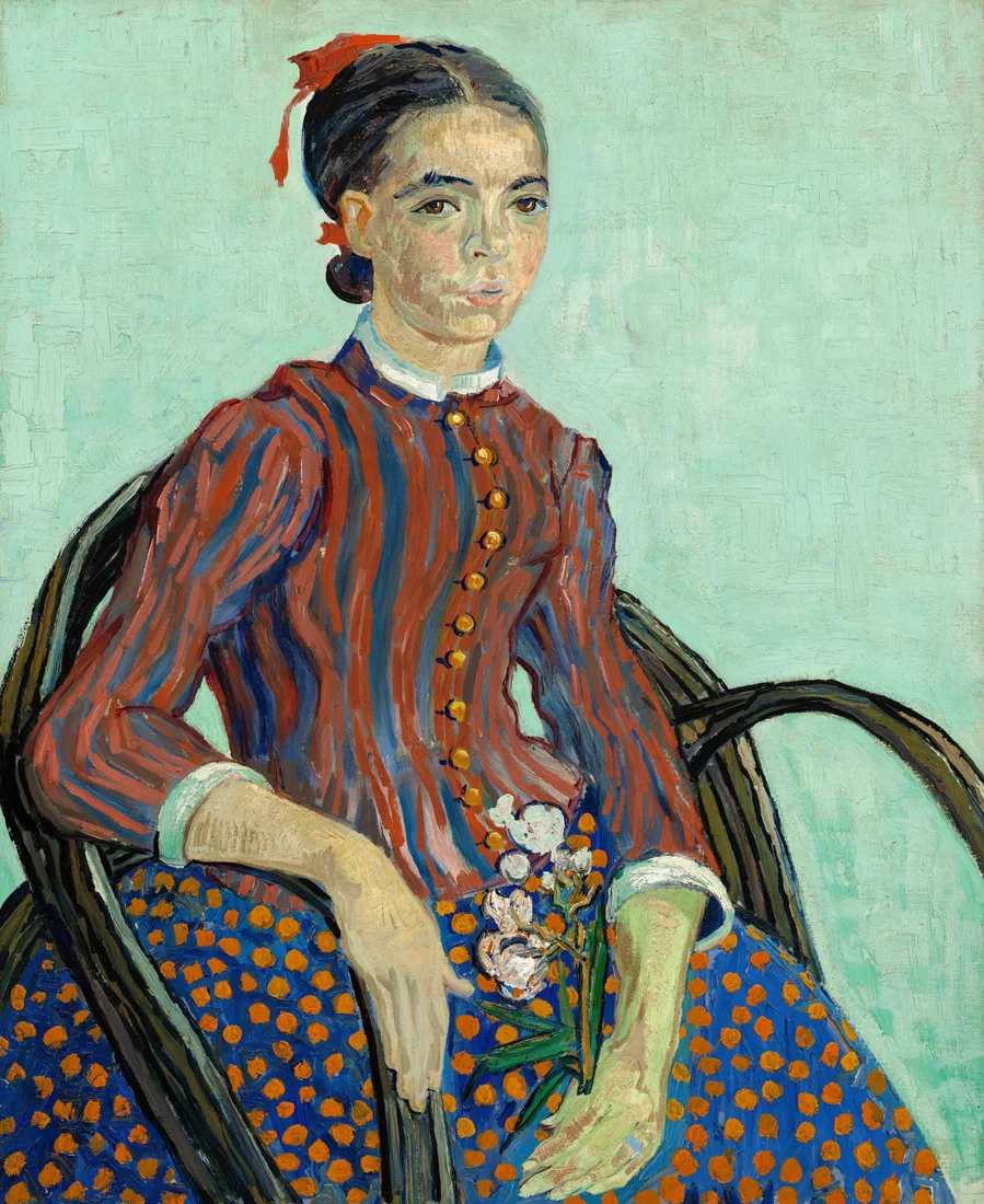 La Mousmé by Vincent van Gogh, 1888 – art print