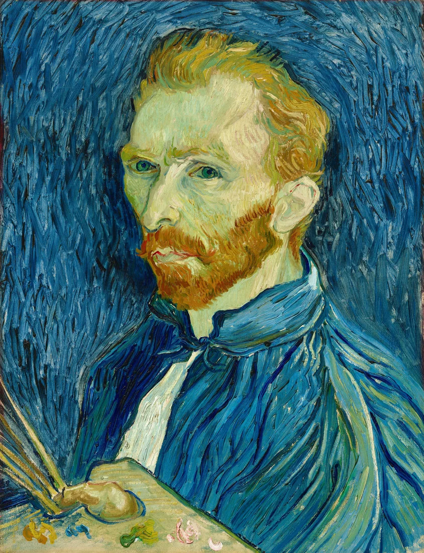 Self-Portrait by Vincent van Gogh, 1889 – art print
