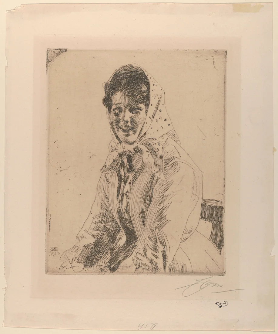 Skerikulla (a Skeri girl) by Anders Zorn, 1912 – art print